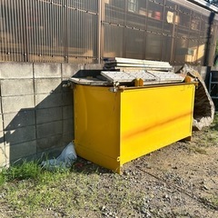 バッカン　鉄箱　スクラップバックの画像