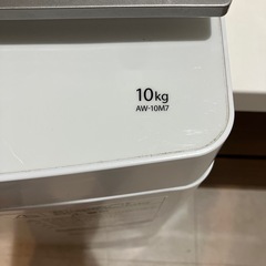 TOSHIBA洗濯機　10kgの画像