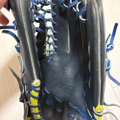 asics 外野用軟式グローブの画像