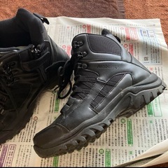 ミリタリーブーツ 登山 キャンプ 23.5cmの画像