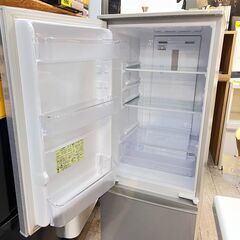 SHARP 2ドア 冷蔵庫 167L 2020年製 シルバー 右開き/左開き/付け替えどっちもドア 雑菌カビ抑制搭載  SJ-D17F-S★買取帝国 志木店の画像