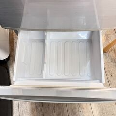 SHARP 2ドア 冷蔵庫 167L 2020年製 シルバー 右開き/左開き/付け替えどっちもドア 雑菌カビ抑制搭載  SJ-D17F-S★買取帝国 志木店の画像