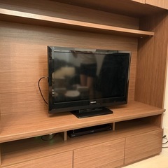 ニトリ　ポルテ　テレビボード　キャビネット　の画像