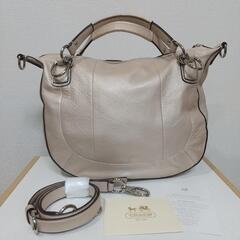 COACH コーチ 2WAY バッグ 19302 ショルダー ハンド ベージュの画像