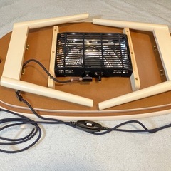 「ハギハラ ◉カジュアルこたつ ◉カルミナ950 ヒーターMS-200H 白の画像