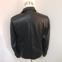 【極美品】タケオキクチ　レザー　ジャケット　ライダース　ブラック　サイズXLの画像