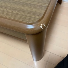 こたつテーブルの画像