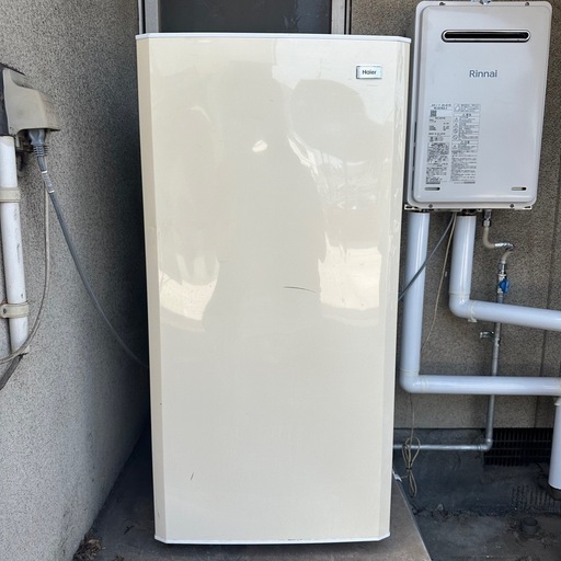 Haier 冷凍庫 JF-NU100G ホワイト　ストッカー