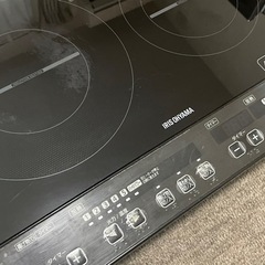 再掲！アイリスオーヤマ 2口IHコンロ 【2009年式】の画像