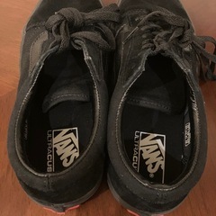 【美品】VANS OLD SKOOL V36CL+ M ブラック　24.5cmの画像