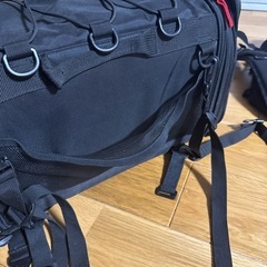 Goldwinのバイク用サイドバッグとシートバッグの画像