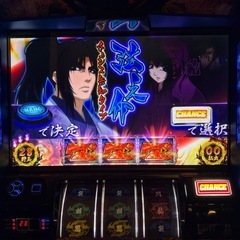スロット台　バジリスク絆の画像
