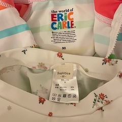 ★はらぺこあおむし  ラッシュガード　水着の画像