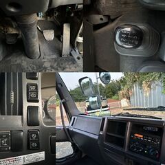 【車検有】ISUZU フォワード 深ダンプ ETC 3人乗り アイドリングストップ 電動格納ミラーの画像