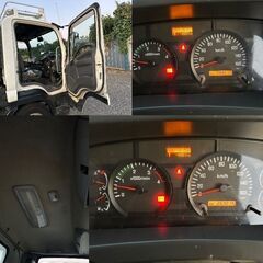 【車検有】ISUZU フォワード 深ダンプ ETC 3人乗り アイドリングストップ 電動格納ミラーの画像