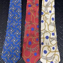 🔴CHANEL シャネル ブランド ネクタイ3本セットの画像