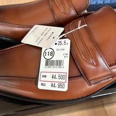 新品　ビジネスシューズ　25.5センチの画像