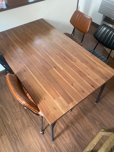 （売約済み）ダイニングテーブル　チェア4脚セット