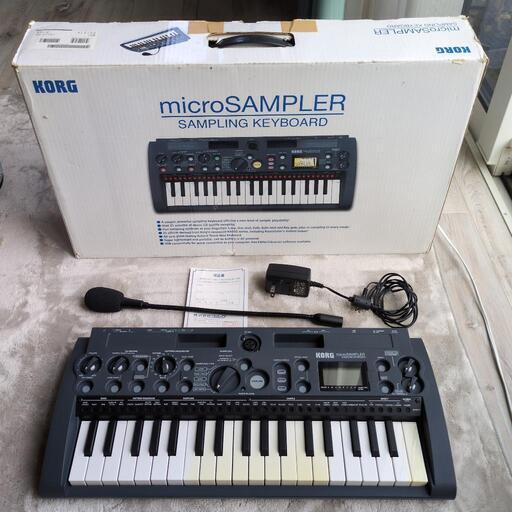 【希少】KORG microSAMPLER サンプリングキーボード 希少】KORG microSAMPLER サンプリングキーボード