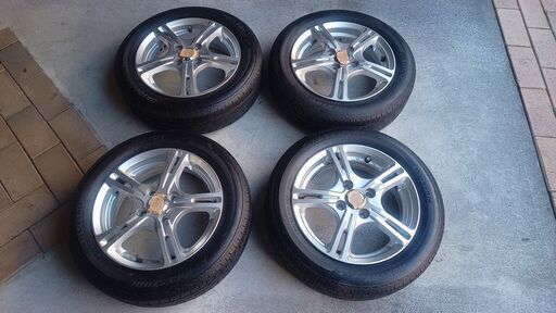 ブリジストン NEXTRY 155/65 R14 アルミ付き中古4本