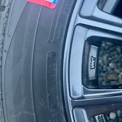 ダンロップ WINTER MAX WM02 195/65R16 2020年製 スタッドレス　ホイールセットの画像