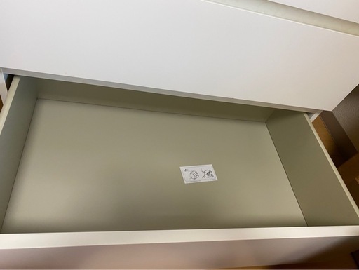 IKEA MALM(マルム) ホワイト チェスト(引き出し×4)