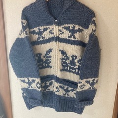 カウチン　ニットの画像