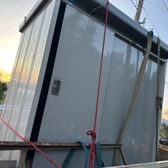 イナバ物置の画像