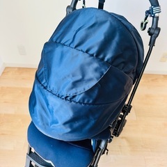 ベビーカー　combi スゴカル4キャス　Compact ステップボード付き の画像
