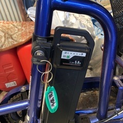 電動アシスト3輪自転車の画像