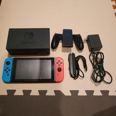 Nintendo Switch　バッテリー強化版　 マイクロSD32GB付き　動作確認済みの画像