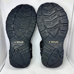 【限定価格】TEVA ハリケーン サンダル/オールブラック/24cmの画像