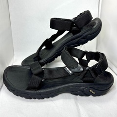 【限定価格】TEVA ハリケーン サンダル/オールブラック/24cmの画像