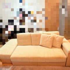 【無料】3人がけのソファベッド！の画像
