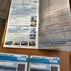 ANAの割引チケット綴り一式の画像