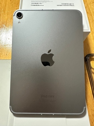 Apple iPad mini 128GB 6世代　スペースグレー Wi-Fiセルラーモデル　本体