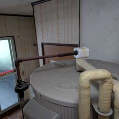 三菱 電気温水器 SRE-4653-BL 460L 室内で使用していましたの画像