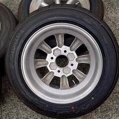 ワタナベホイール　14インチ 7J 7.5J　4Hの画像