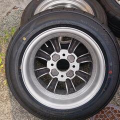 ワタナベホイール　14インチ 7J 7.5J　4Hの画像