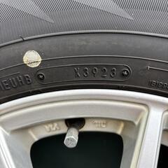 215/65r16バリ溝スタッドレスアルミ付の画像