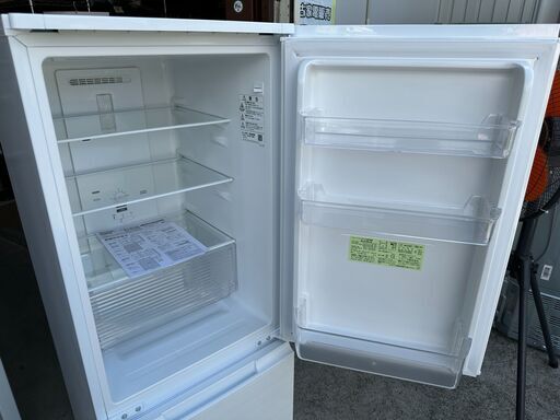 【動作保証あり】SHARP シャープ 2021年 SJ-D18G-W 179L 2ドア 冷凍冷蔵庫【管理KRR776】