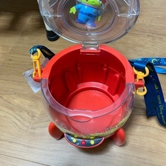 ディズニー　ポップコーン入れ　リトルグリーンメンの画像