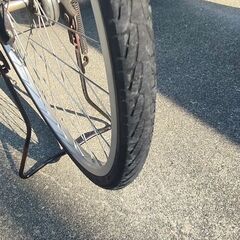 直ぐに乗って帰れます。27インチ自転車の画像
