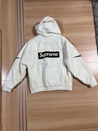 supreme×NIKE レザーアノラック　