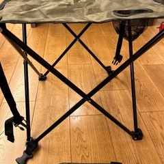 アウトドア キャンプ用 ミニテーブル 折り畳みの画像
