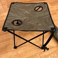 アウトドア キャンプ用 ミニテーブル 折り畳みの画像