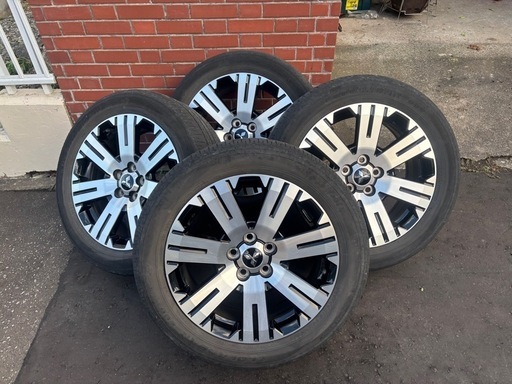 デリカD5後期純正アルミホイール