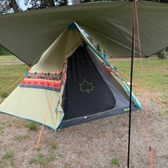 ロゴス ナバホTepee400 3点セット テント　美品の画像