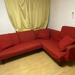 大塚家具　L字ソファー
の画像