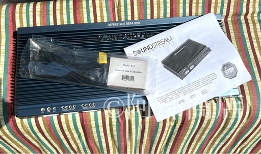 【売り切れ】 SOUNDSTREAM  サウンドストリーム 　REF4.920 Class AB 4ch アンプ